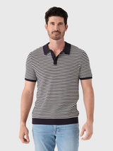 Onia Men's Cotton Textured Knit Polo - Saint Bernard