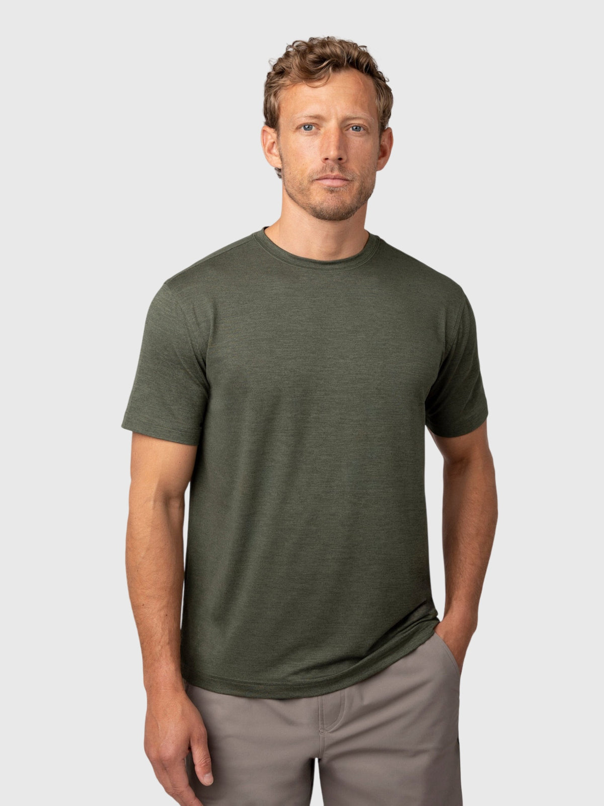 Rhoback Men's Tailwind Performance Tee - Saint Bernard