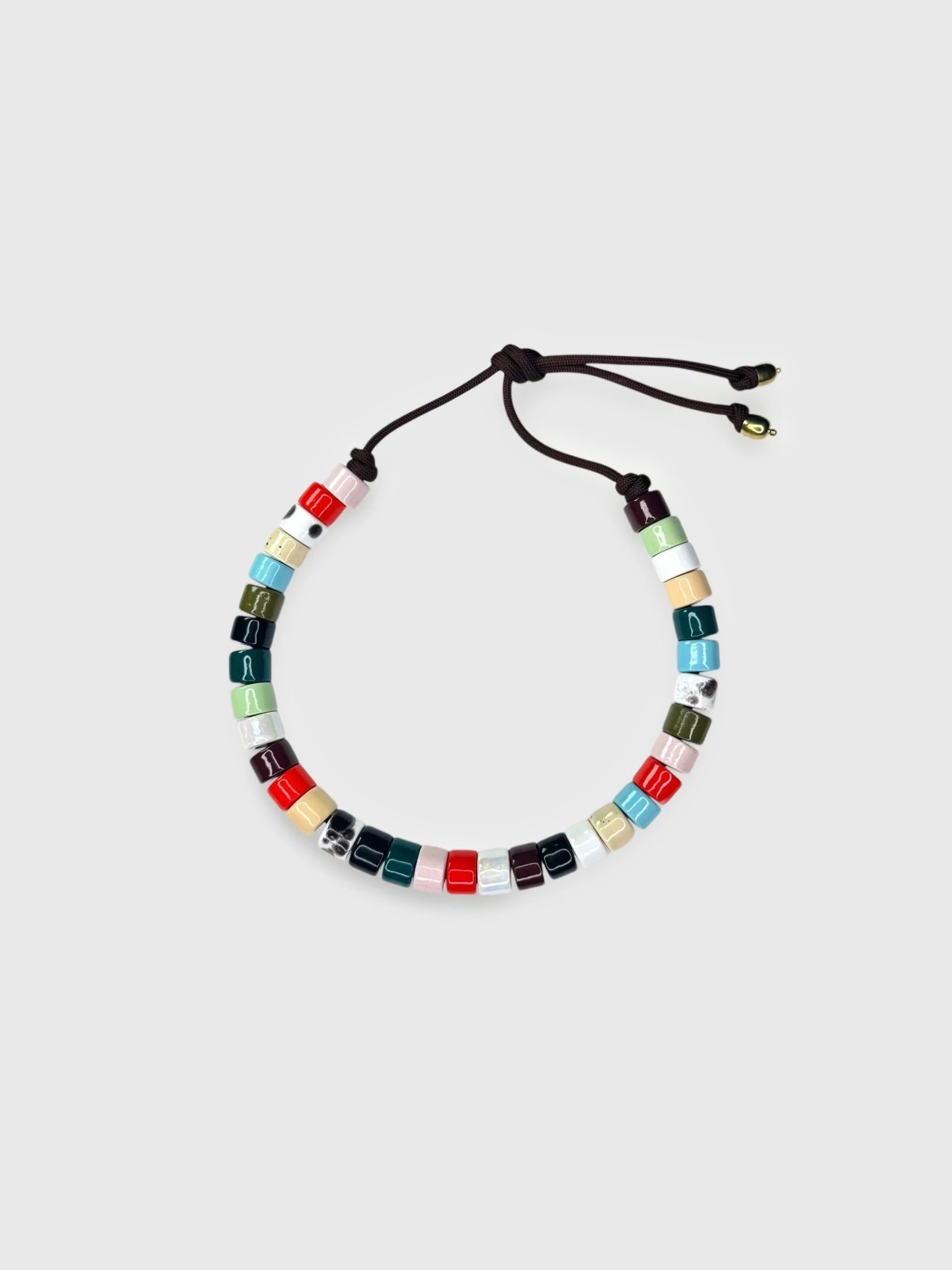 Her New Tribe Multi Candy Necklace - Saint Bernard
