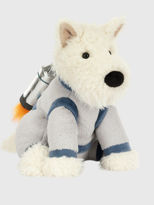 Jellycat Munro Scottie Dog Space Outfit Plush
