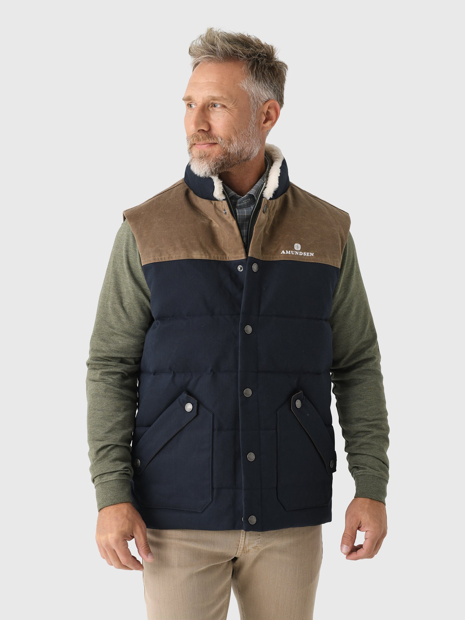 ayomotesagan　MASSES GAME VEST CS Amundsen Men's Huntsman Vest – Saint Bernard