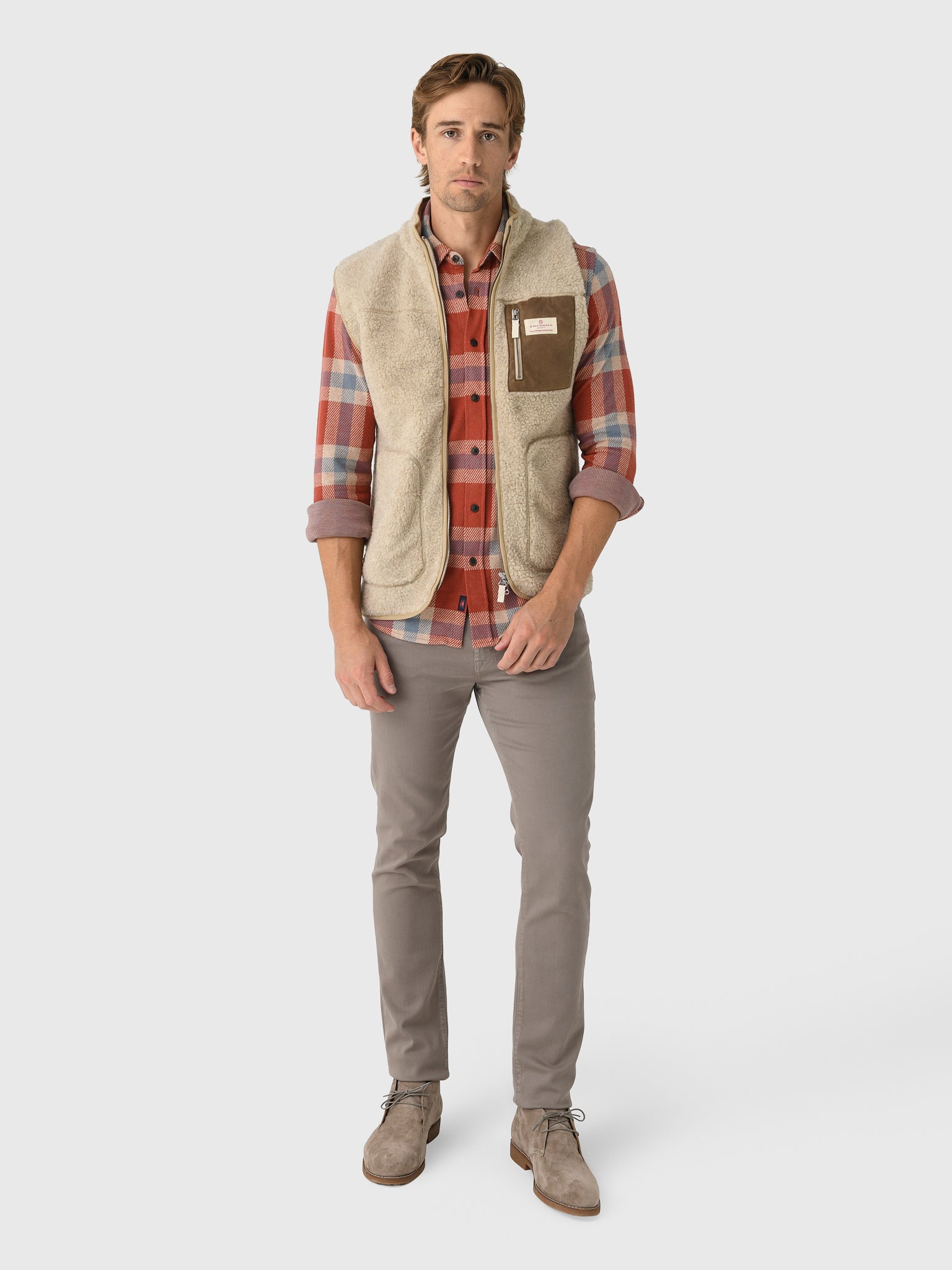 Amundsen Men's Heroes Wool Fleece Vest – Saint Bernard