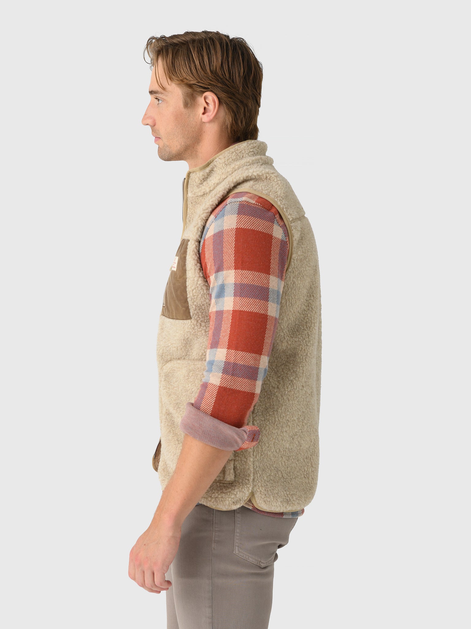 Amundsen Men's Heroes Wool Fleece Vest – Saint Bernard