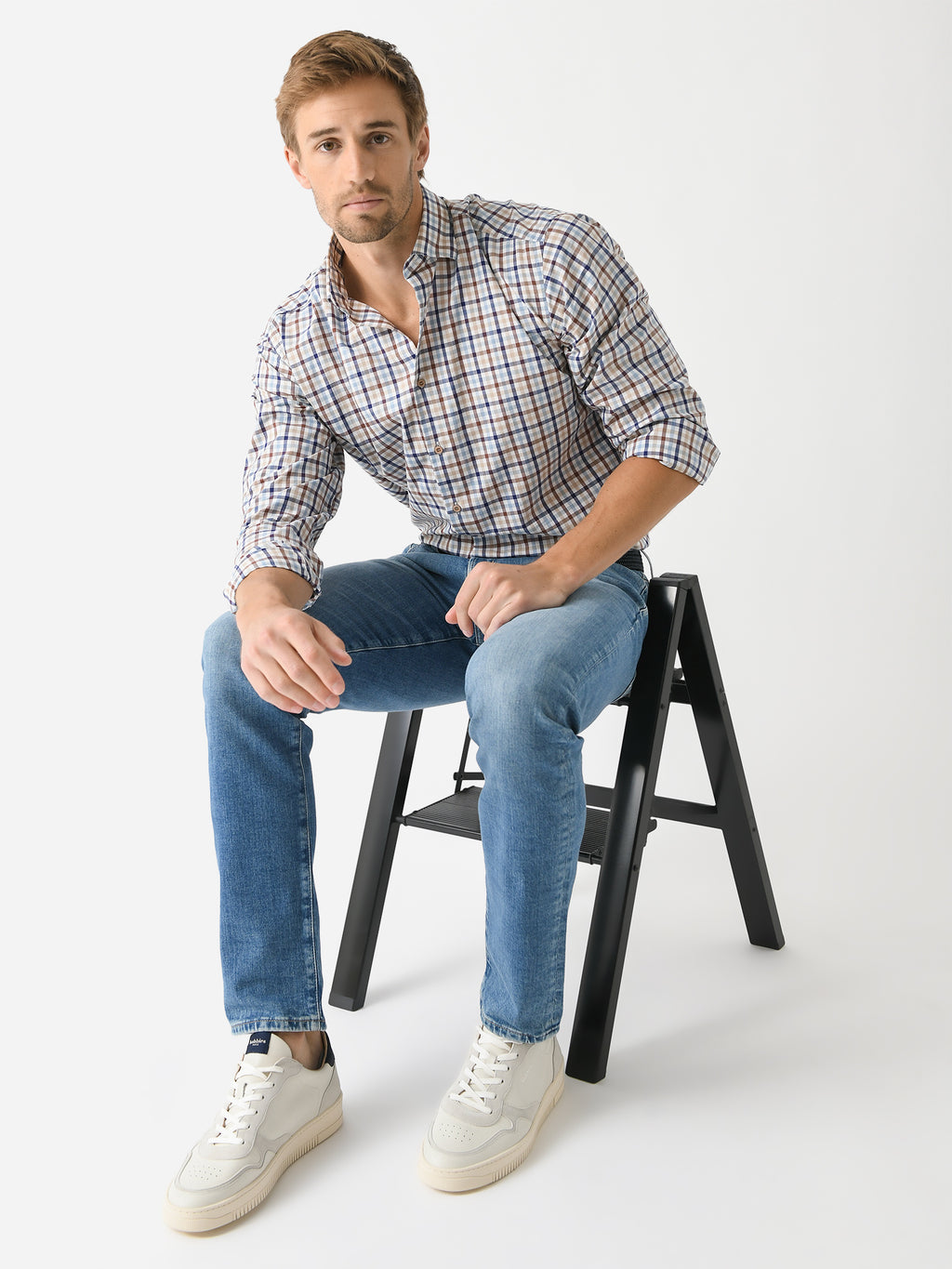 Miller Westby Men's Cedarburg Button-Down Shirt - Saint Bernard