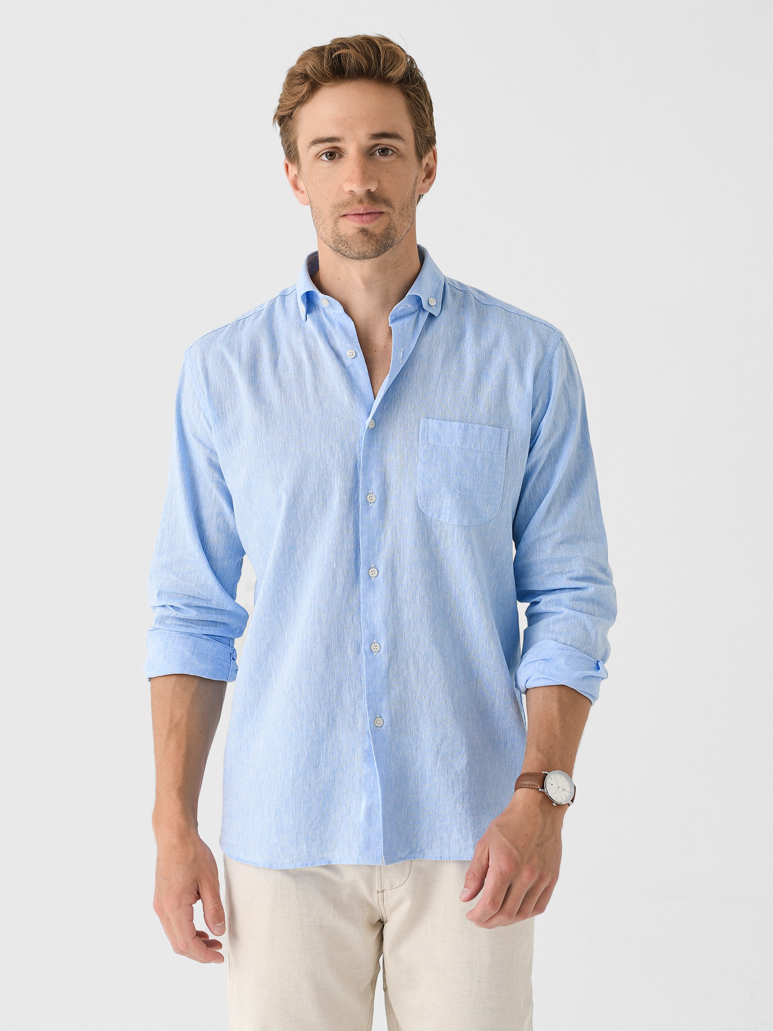 Miller Westby Men's Emory Button-Down Shirt - Saint Bernard