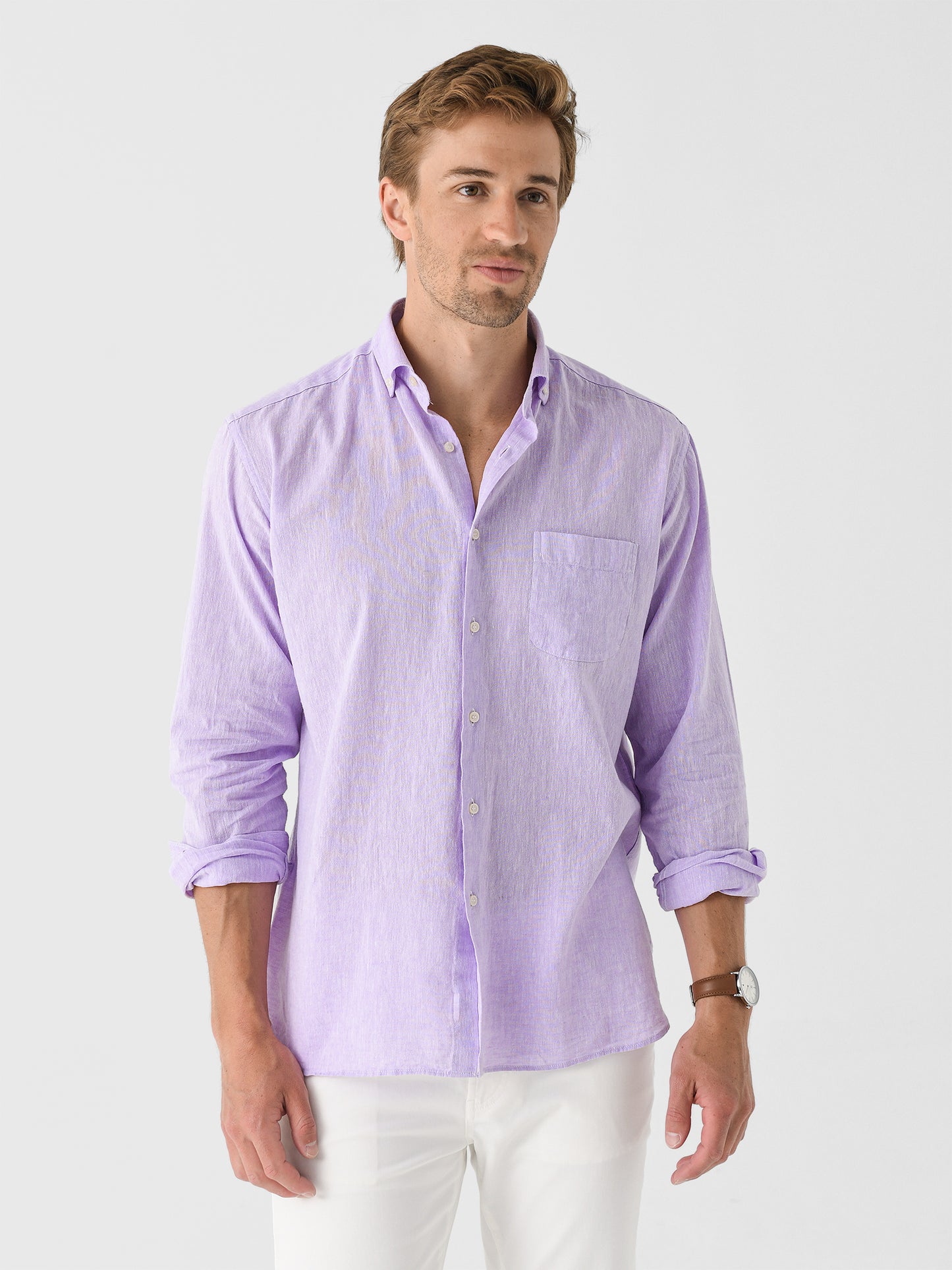 Miller Westby Men's Emory Button-Down Shirt - Saint Bernard