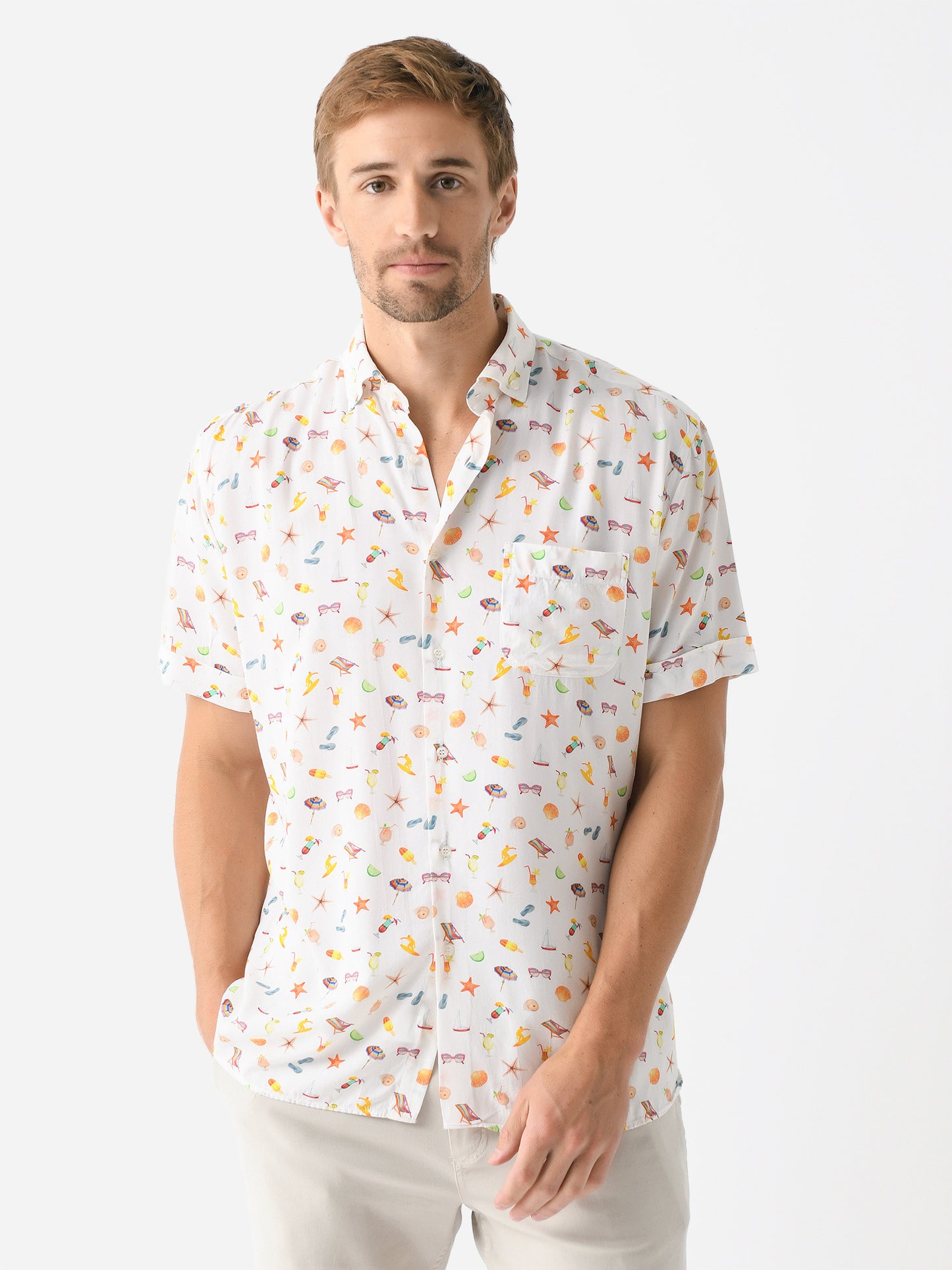 Miller Westby Men's Waldo Button-Down Shirt - Saint Bernard