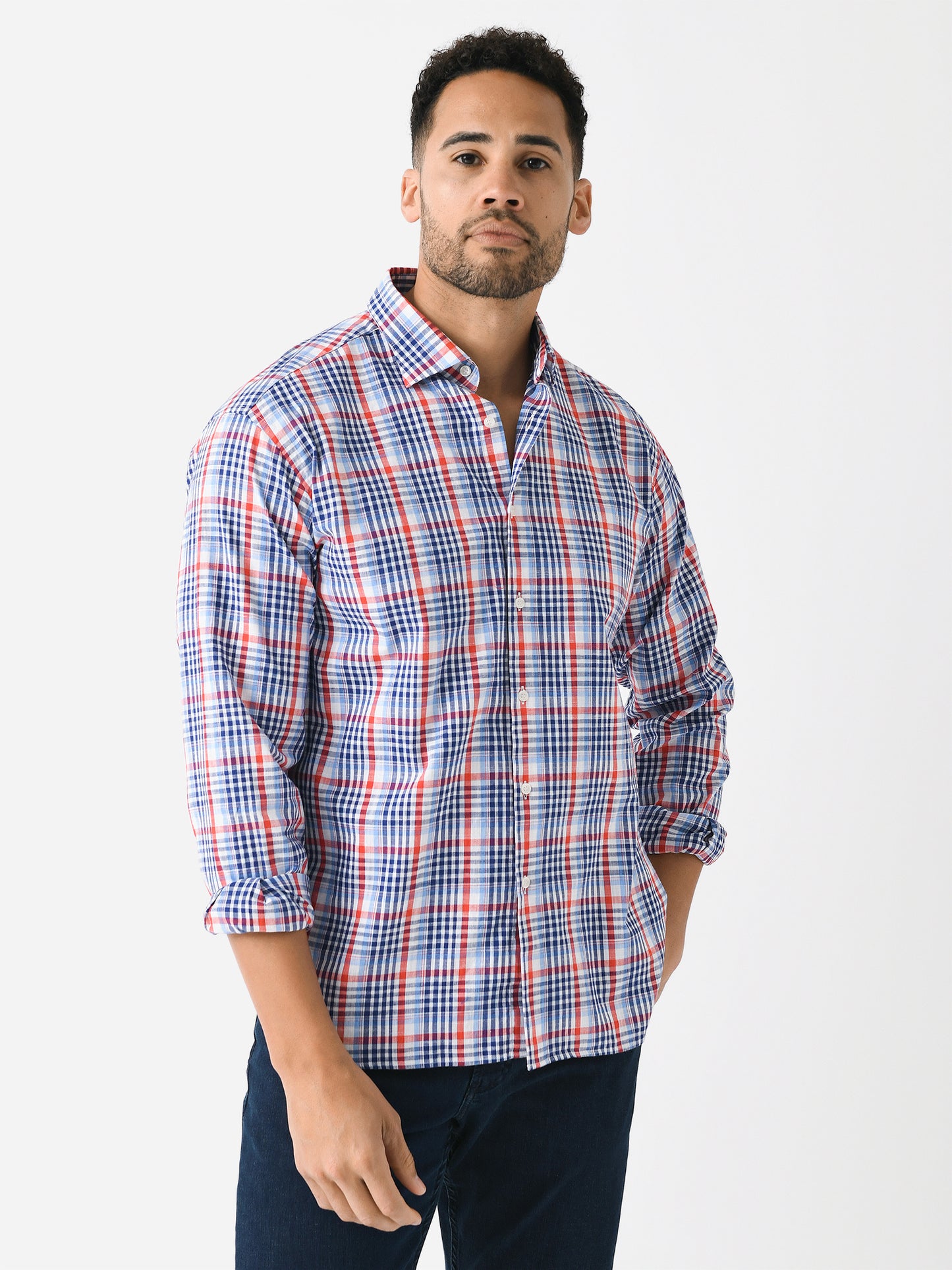 Miller Westby Men's Woodland Button-Down Shirt - Saint Bernard