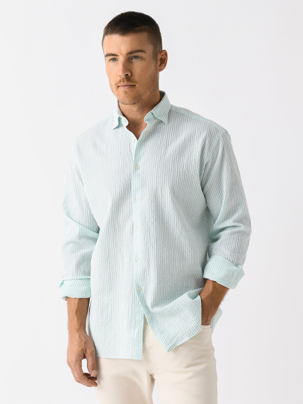 Miller Westby Men's Okauchee Button-Down Shirt - Saint Bernard