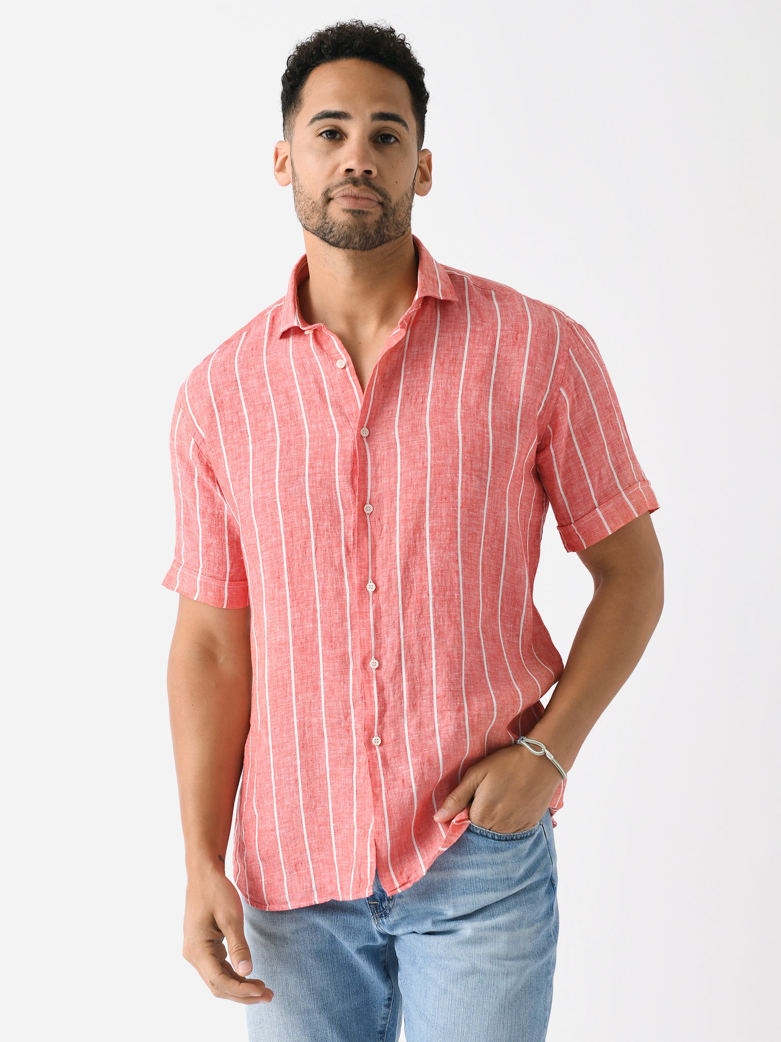 Miller Westby Men's Delafield Button-Down Shirt - Saint Bernard