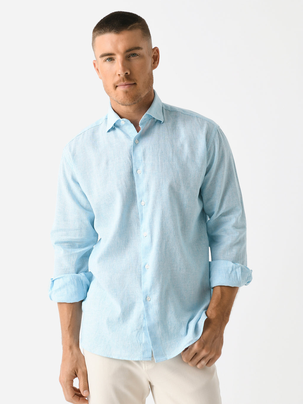 Miller Westby Men's Frasier Button-Down Shirt - Saint Bernard