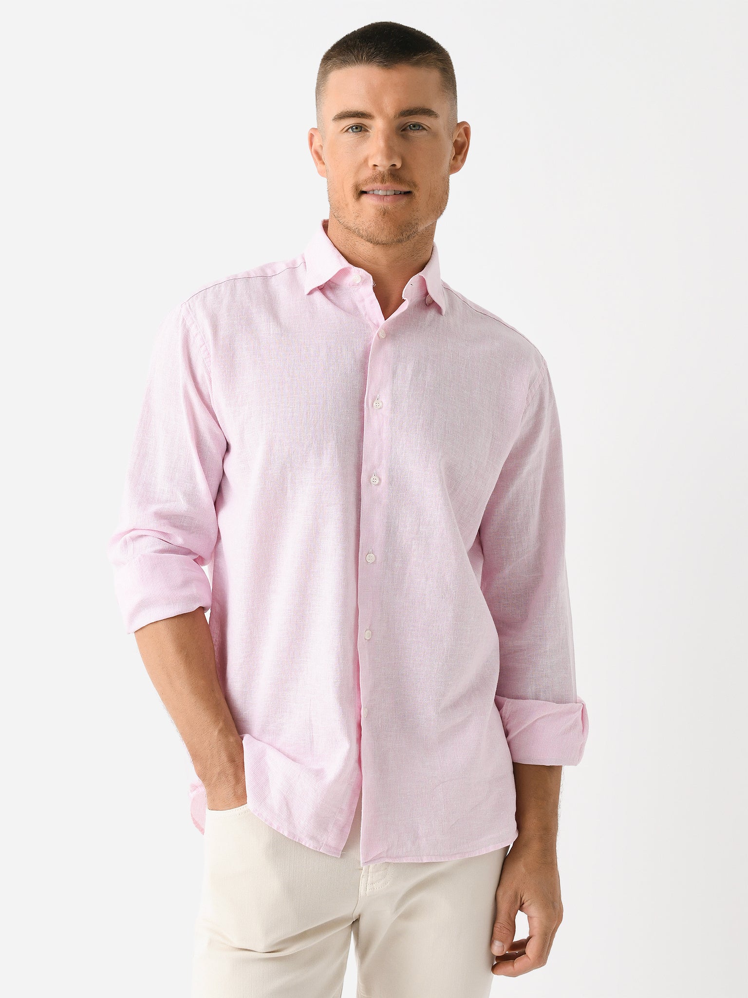 Miller Westby Men's Frasier Button-Down Shirt - Saint Bernard