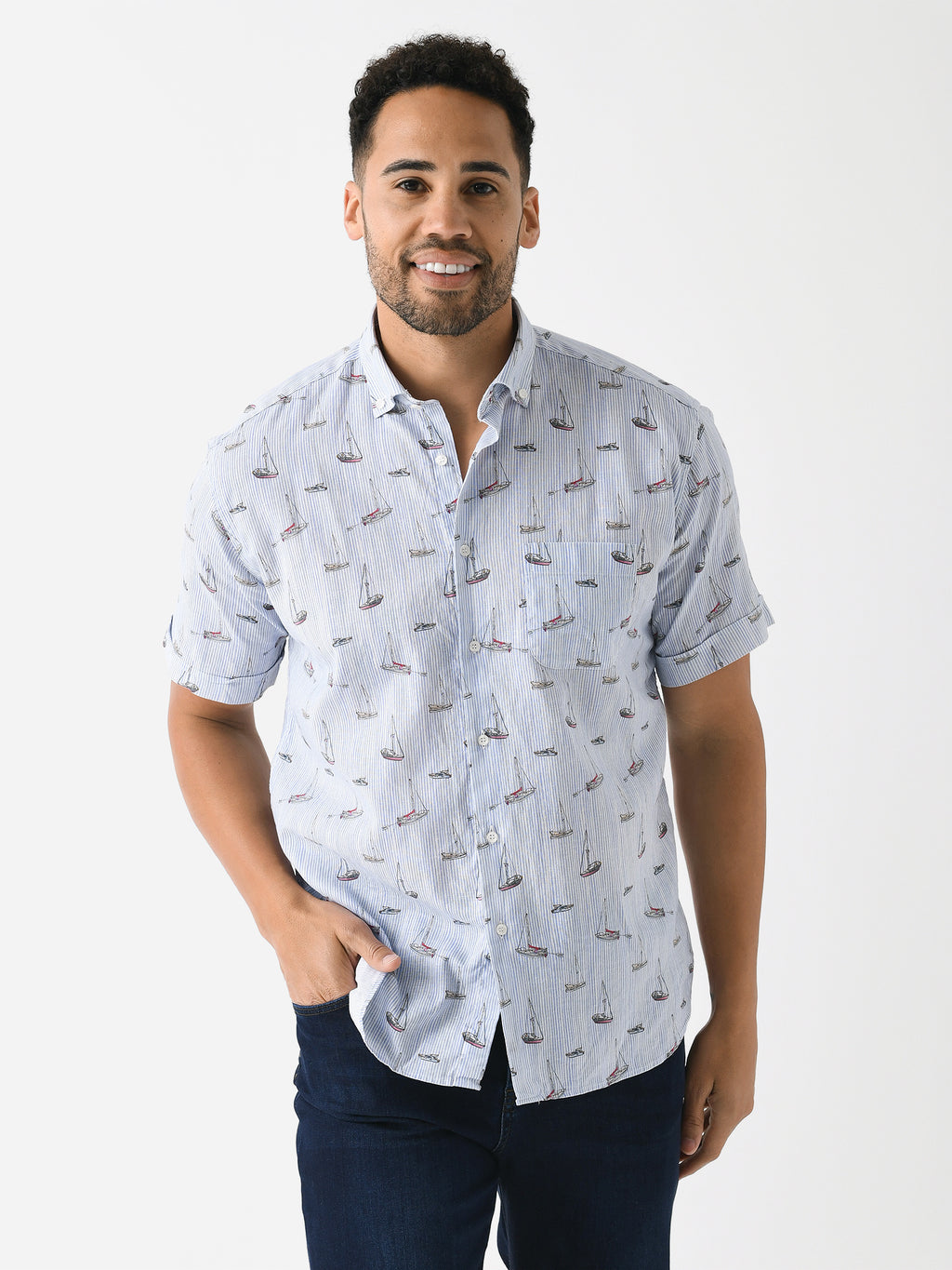 Miller Westby Men's Nashotah Button-Down Shirt - Saint Bernard