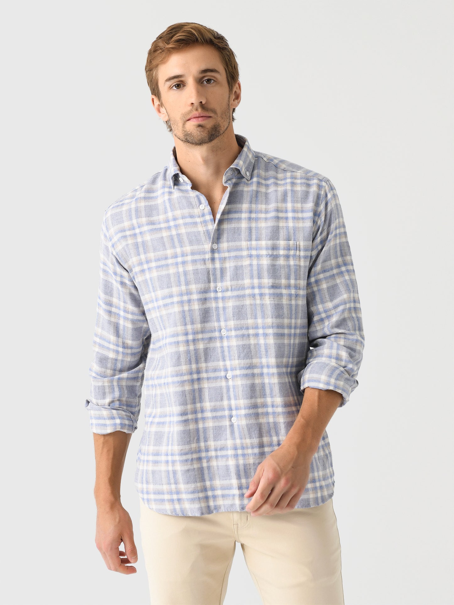 Miller Westby Men's Bohannon Button-Down Shirt - Saint Bernard
