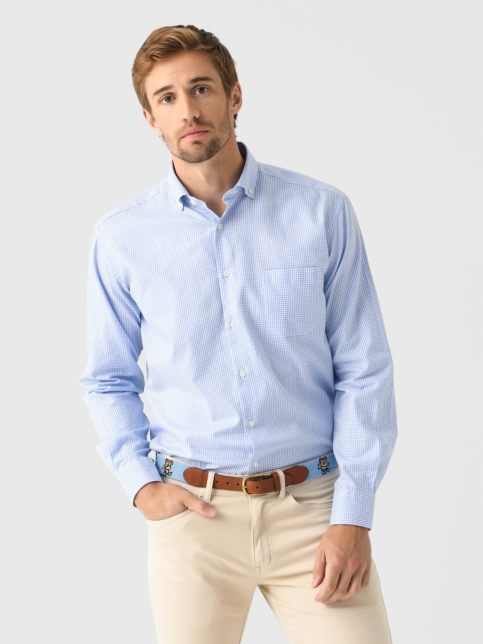 Miller Westby Men's Hayes Button-Down Shirt - Saint Bernard