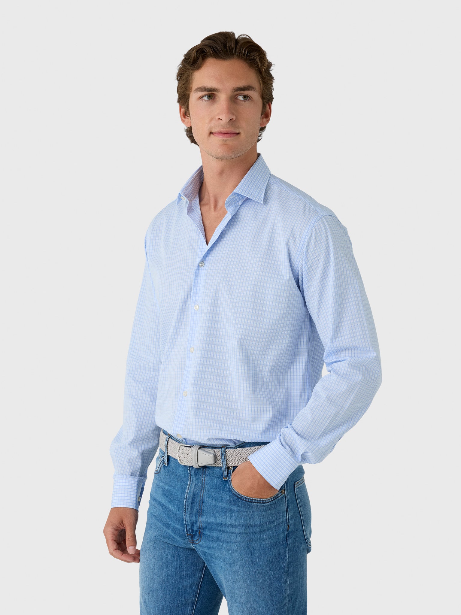 Miller Westby Men's Gaston Button-Down Shirt - Saint Bernard
