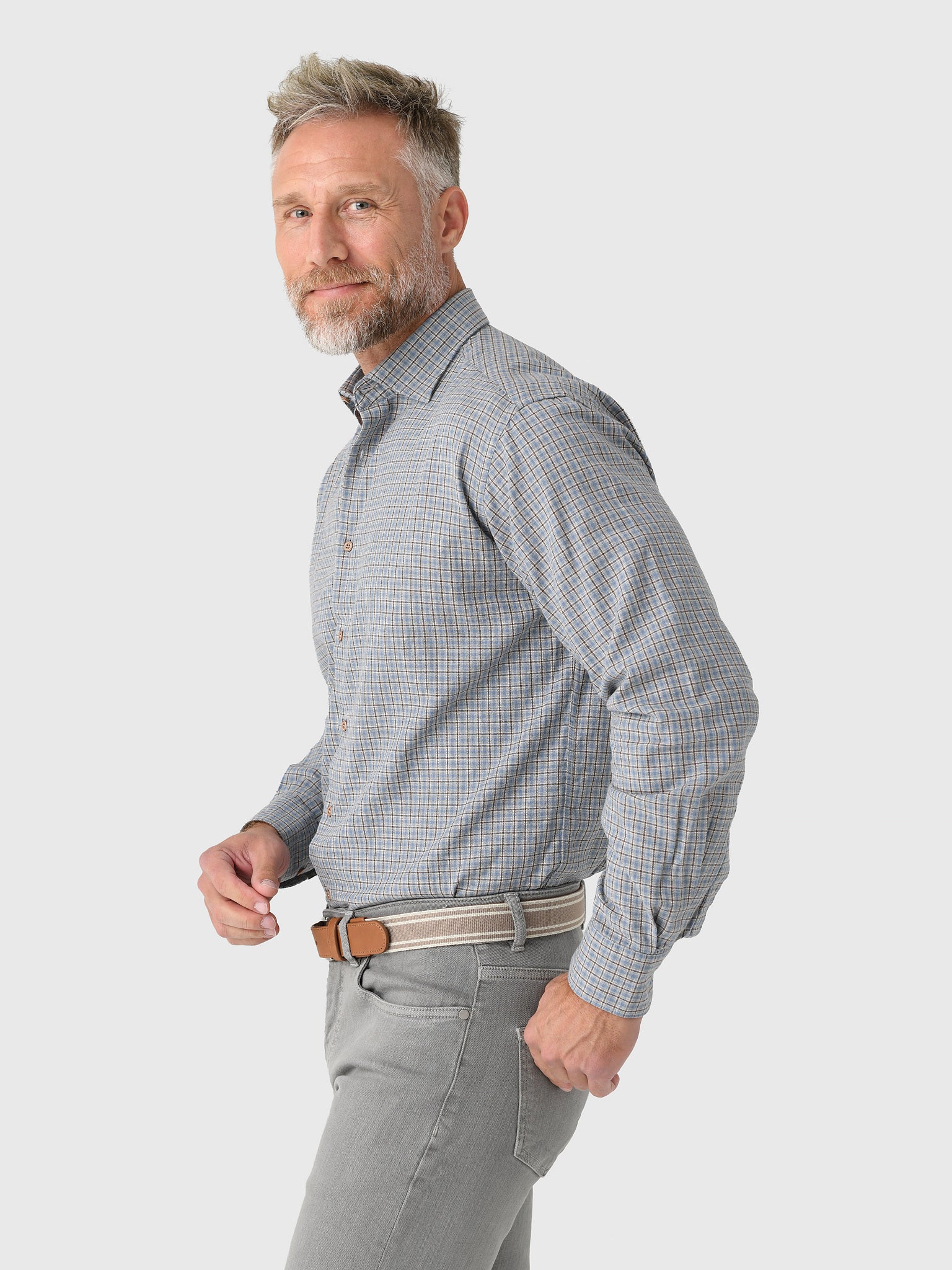 Miller Westby Men's Clermont Button-Down Shirt - Saint Bernard