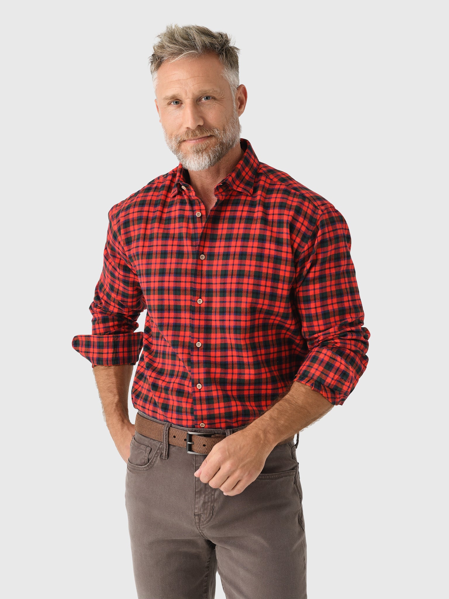 Miller Westby Men's Merrilee Button-Down Shirt - Saint Bernard