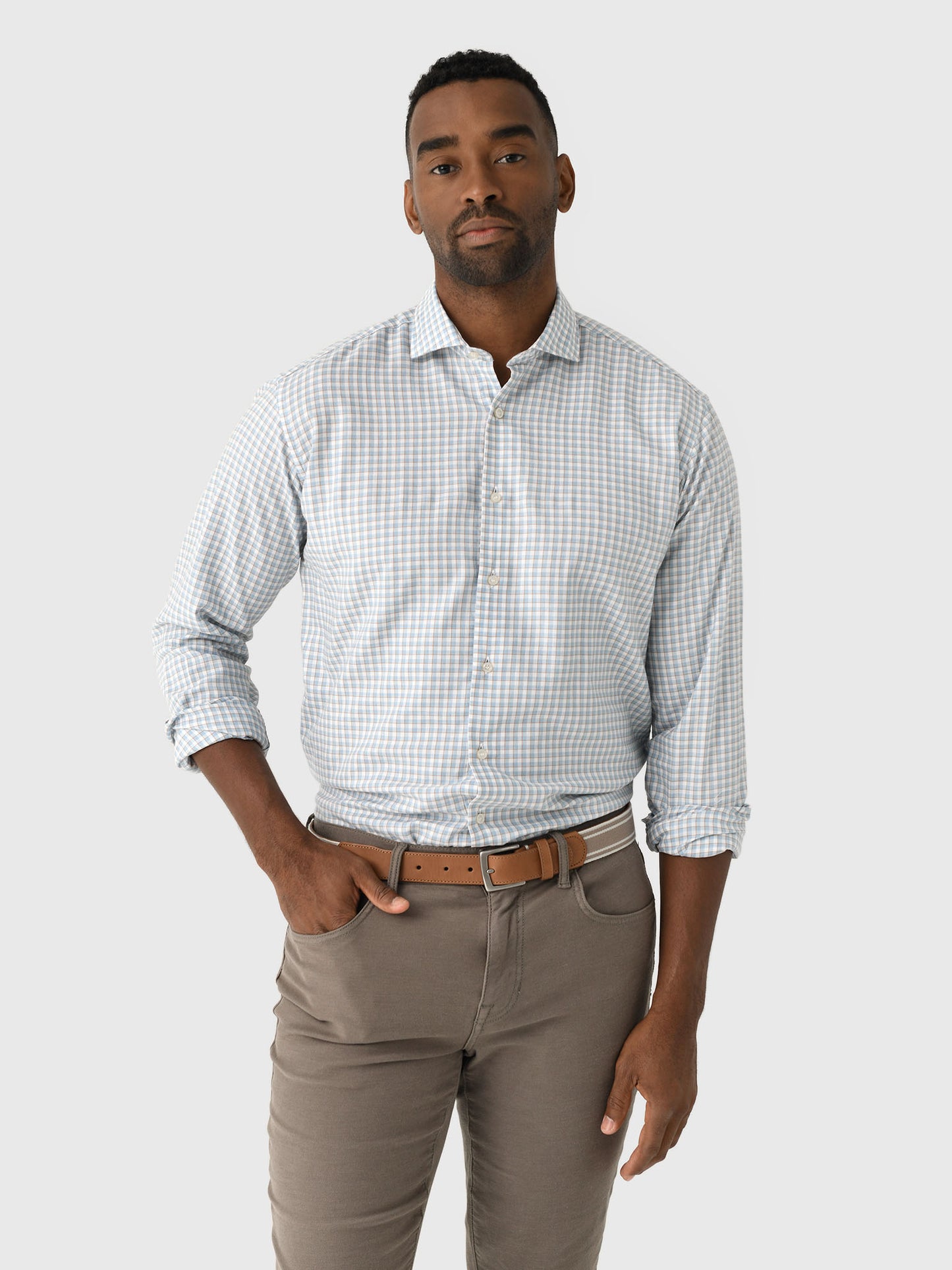 Miller Westby Men's Hammond Button-Down Shirt - Saint Bernard