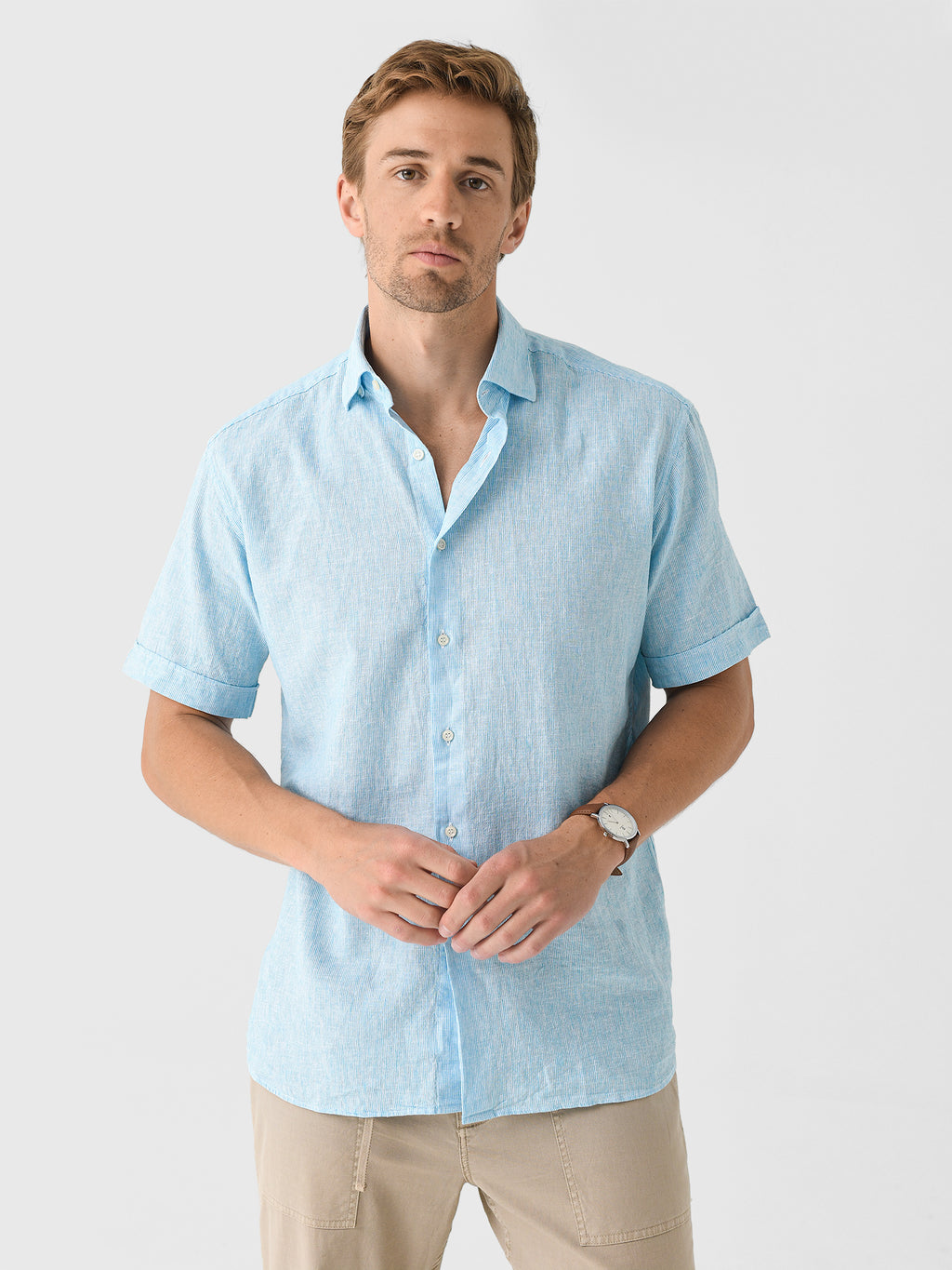 Miller Westby Men's Larry Button-Down Shirt - Saint Bernard