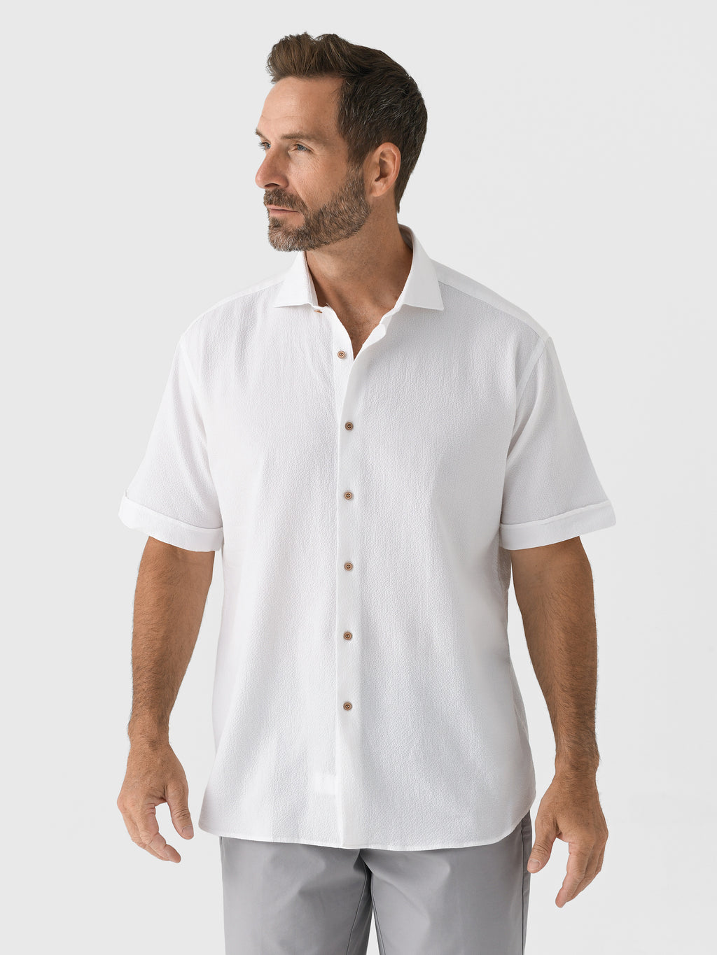Miller Westby Men's Fletcher Button-Down Shirt - Saint Bernard
