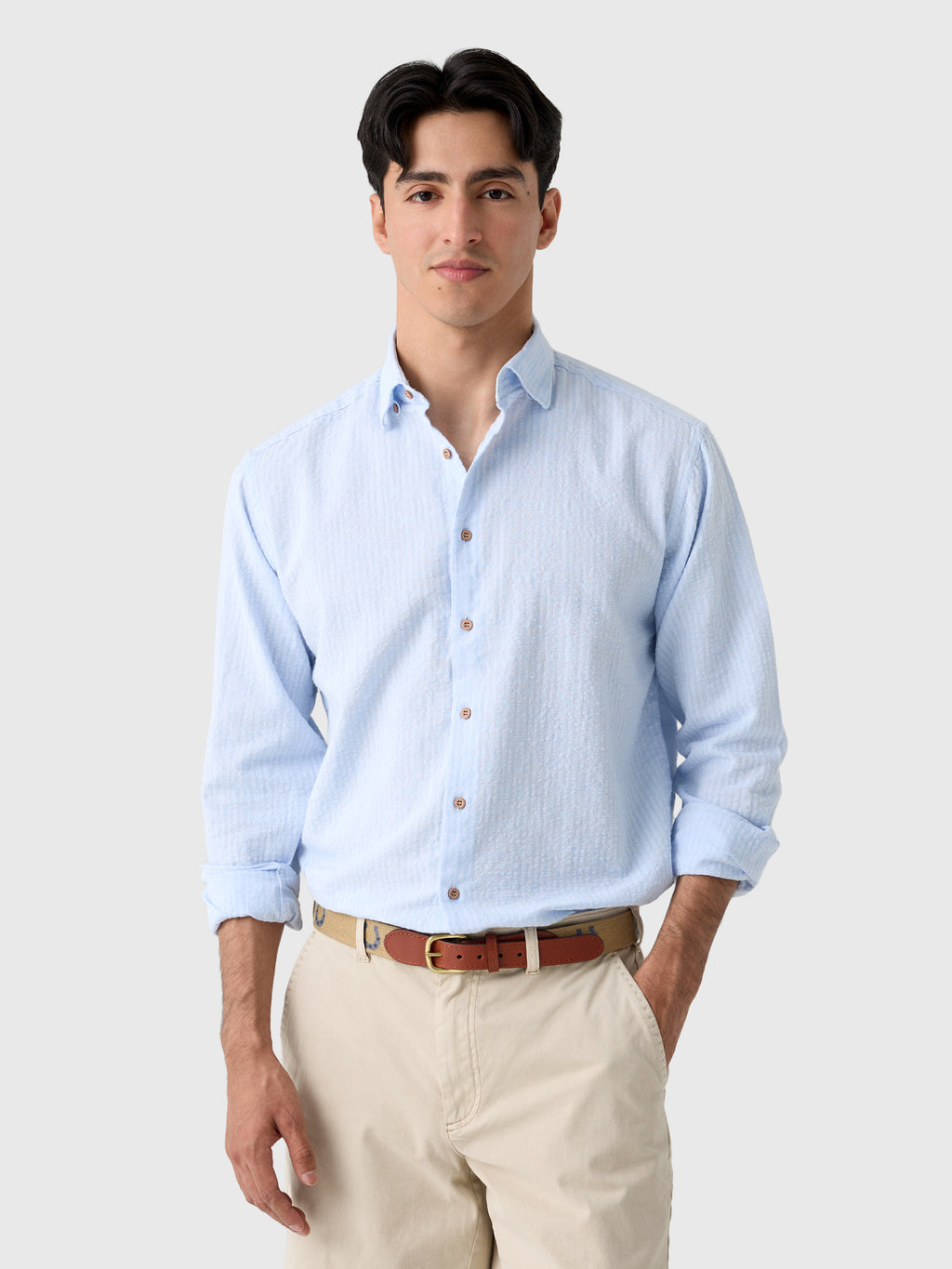 Miller Westby Men's Archer Button-Down Shirt - Saint Bernard
