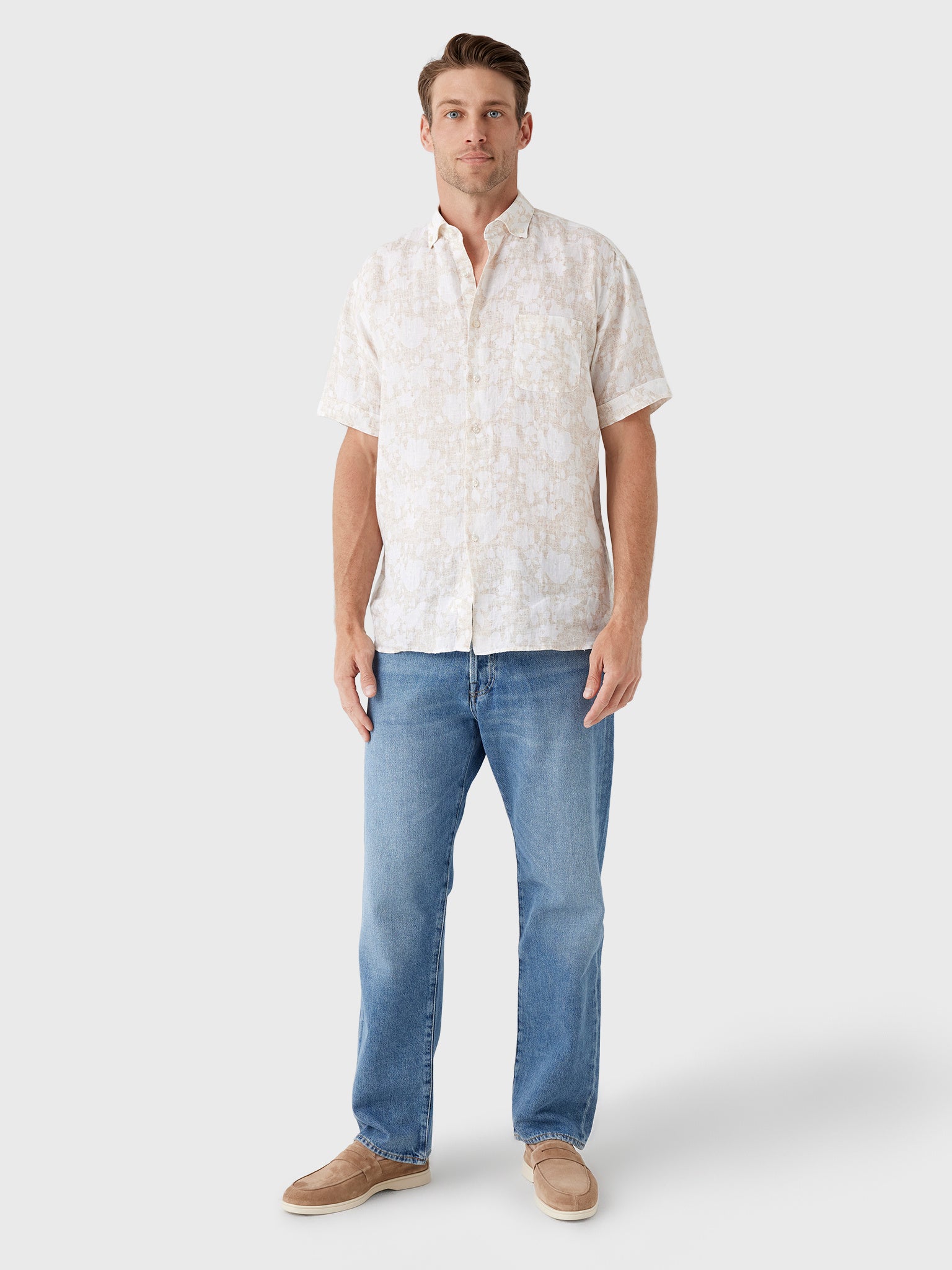 Miller Westby Men's Hale Button-Down Shirt - Saint Bernard