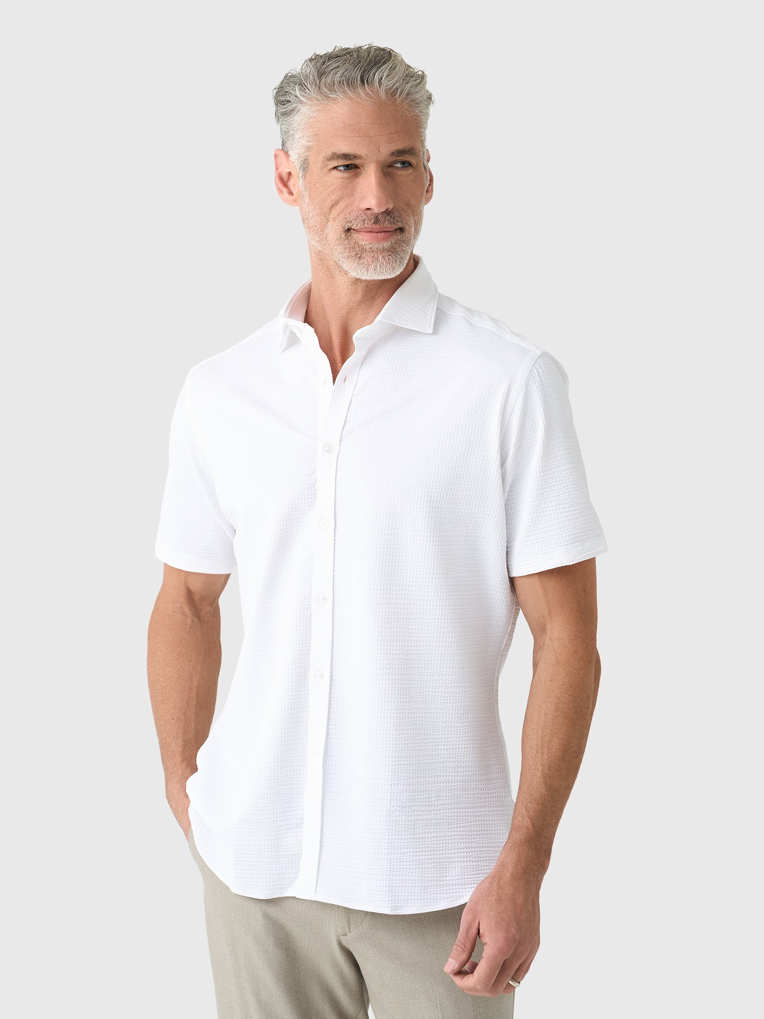 Miller Westby Men's Lipscomb Button-Down Shirt - Saint Bernard