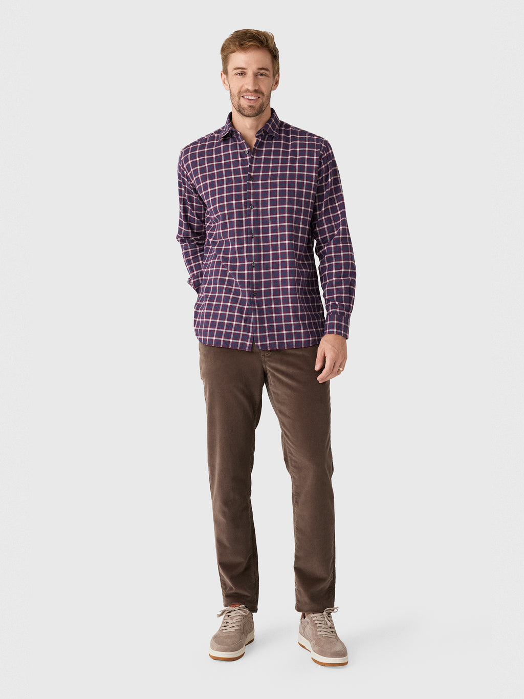 Miller Westby Men's Parker Long Sleeve Shirt - Saint Bernard