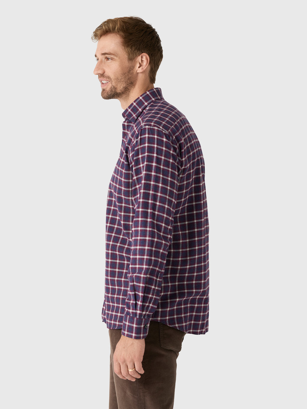 Miller Westby Men's Parker Long Sleeve Shirt - Saint Bernard