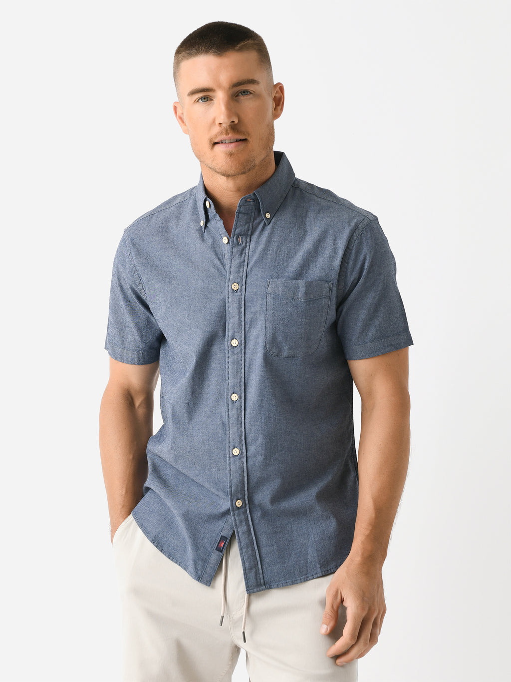 Faherty Brand Men's Stretch Playa Shirt - Saint Bernard