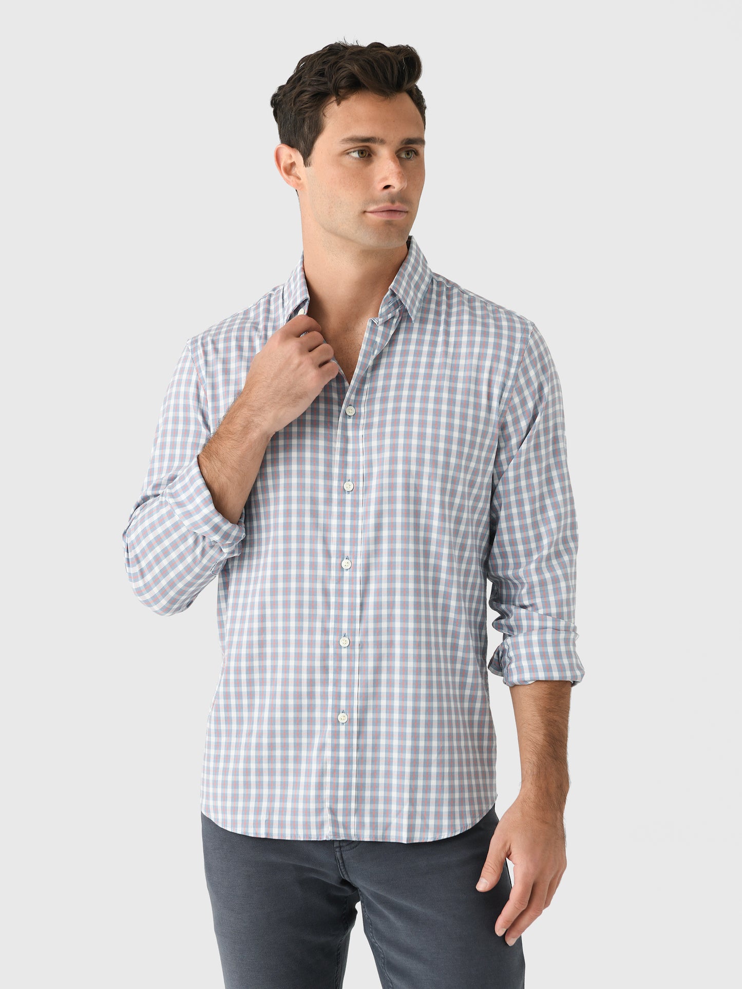 Faherty Brand Men's The Movement Shirt - Saint Bernard
