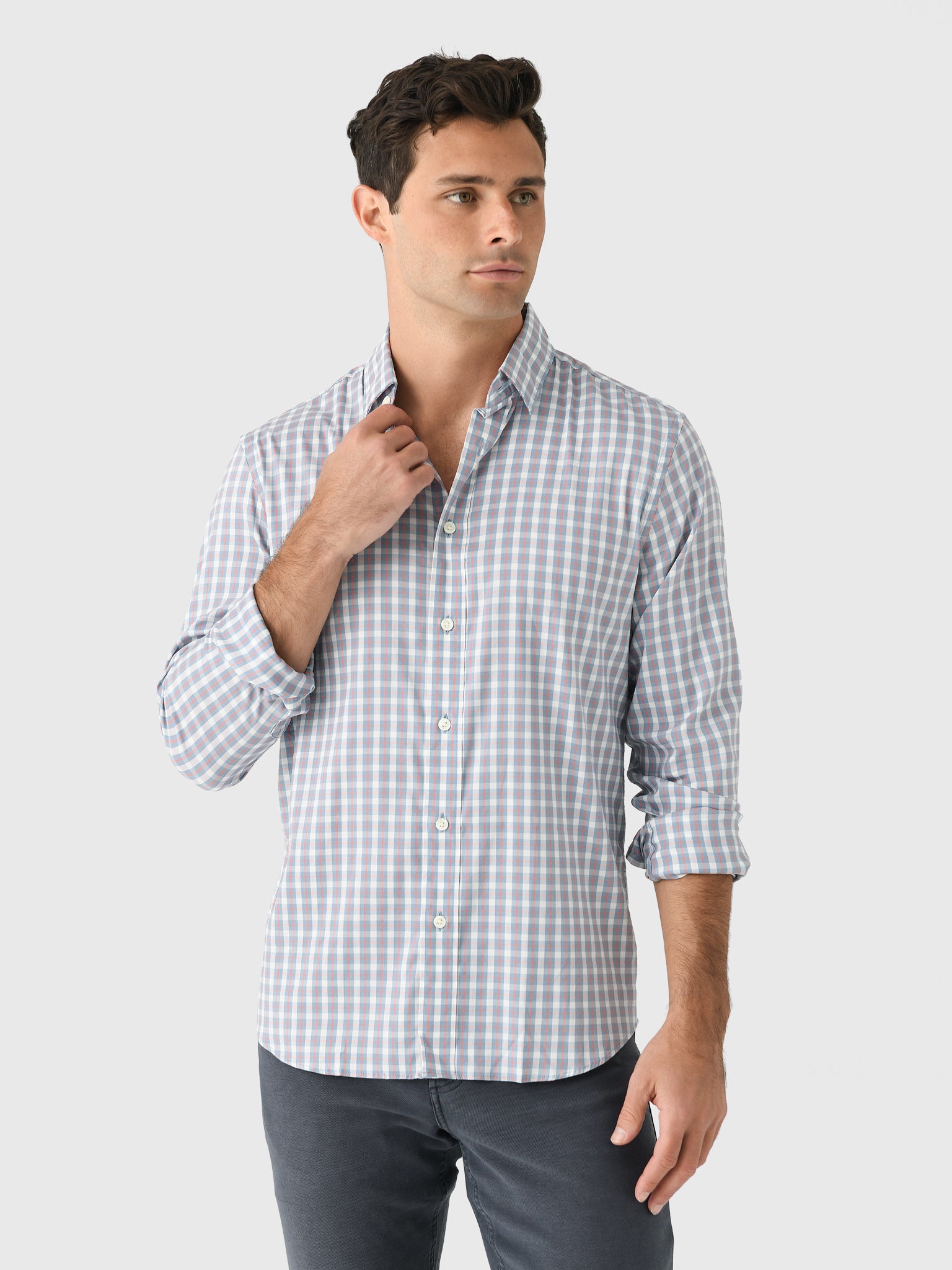 Faherty Brand Men's The Movement Shirt - Saint Bernard