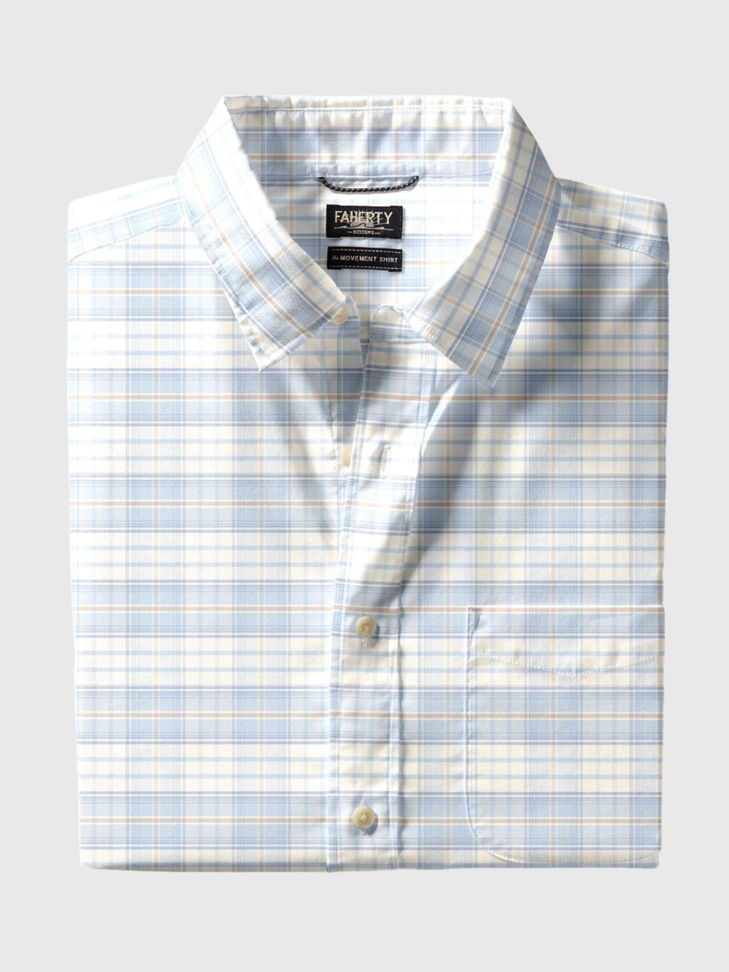 Faherty Brand Men's The Movement Shirt - Saint Bernard