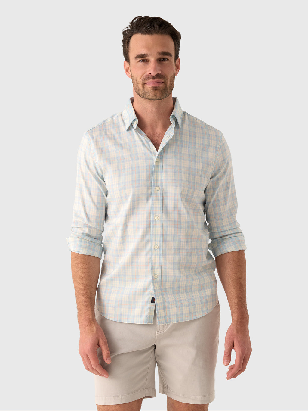 Faherty Brand Men's The Movement Shirt - Saint Bernard