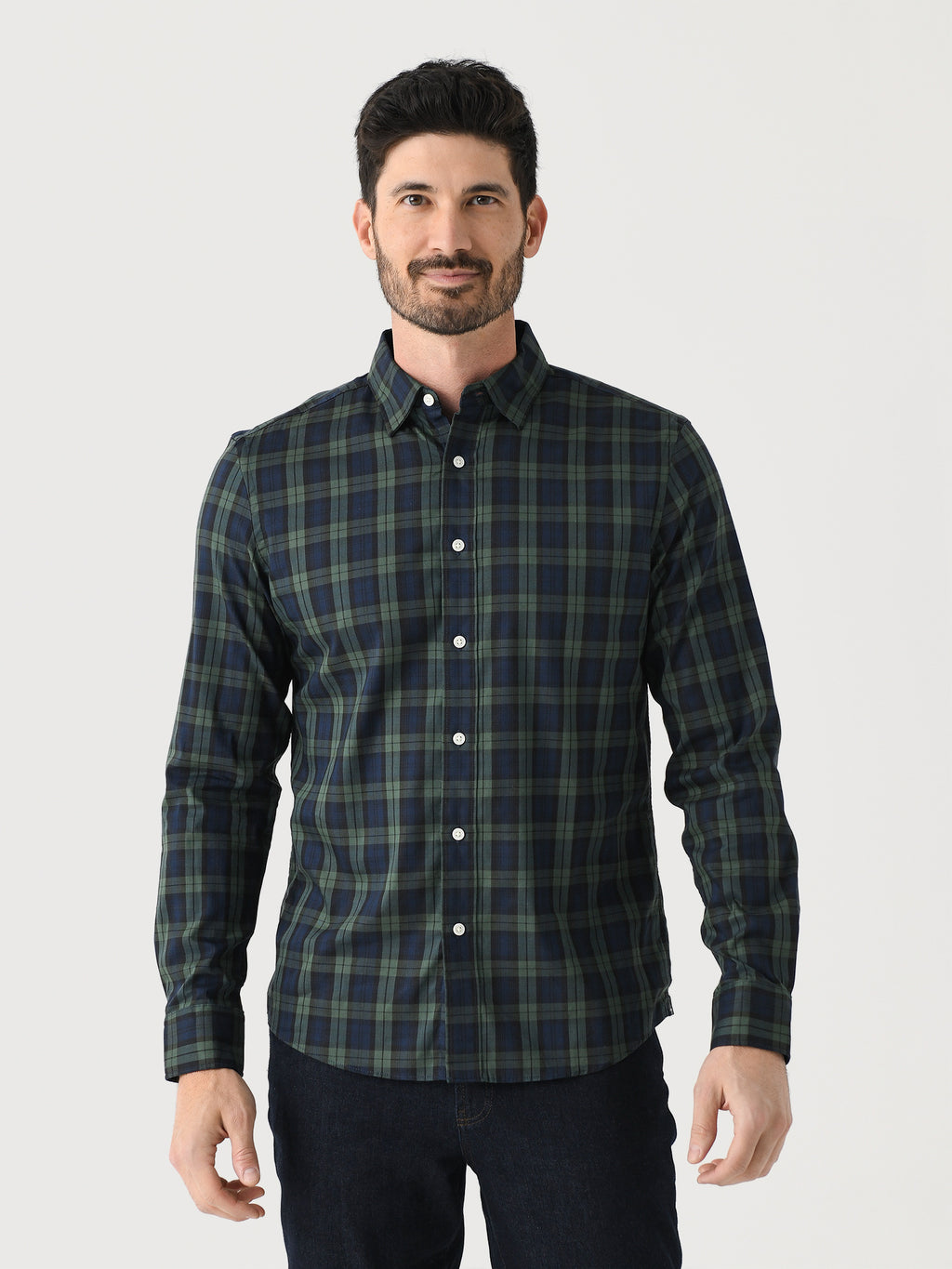 Faherty Brand Men's The Movement Shirt - Saint Bernard