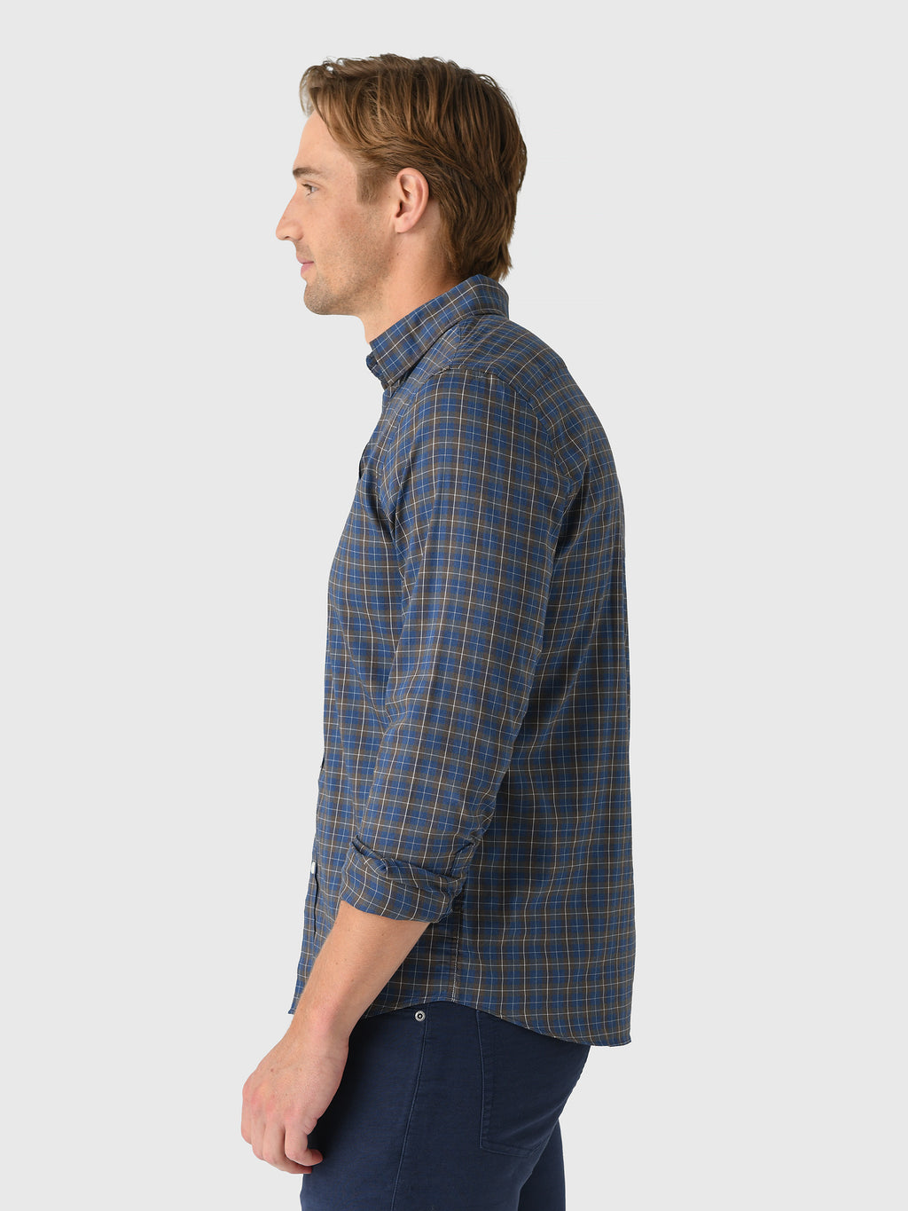 Faherty Brand Men's The Movement Shirt - Saint Bernard