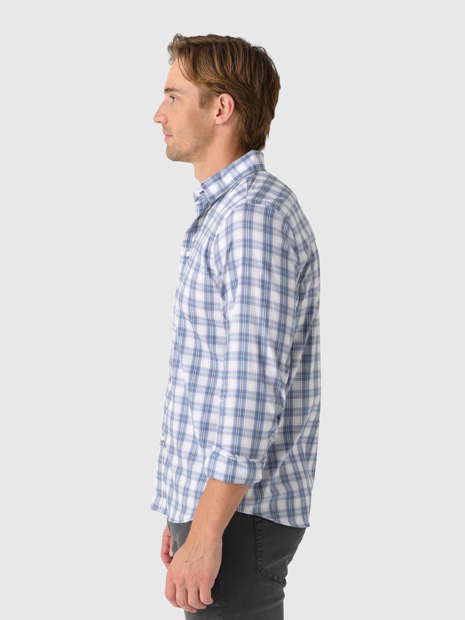 Faherty Brand Men's The Movement Shirt - Saint Bernard