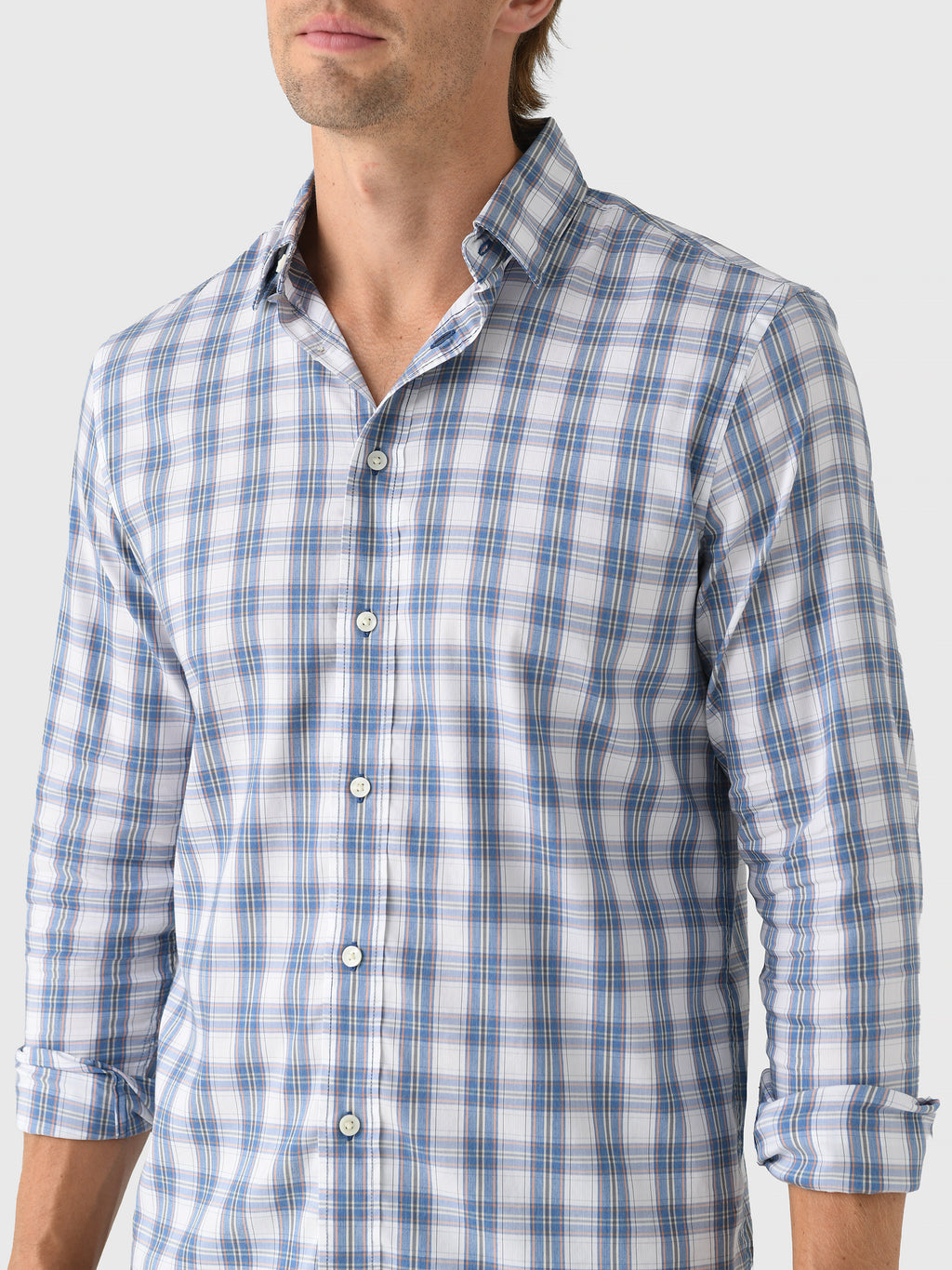 Faherty Brand Men's The Movement Shirt - Saint Bernard
