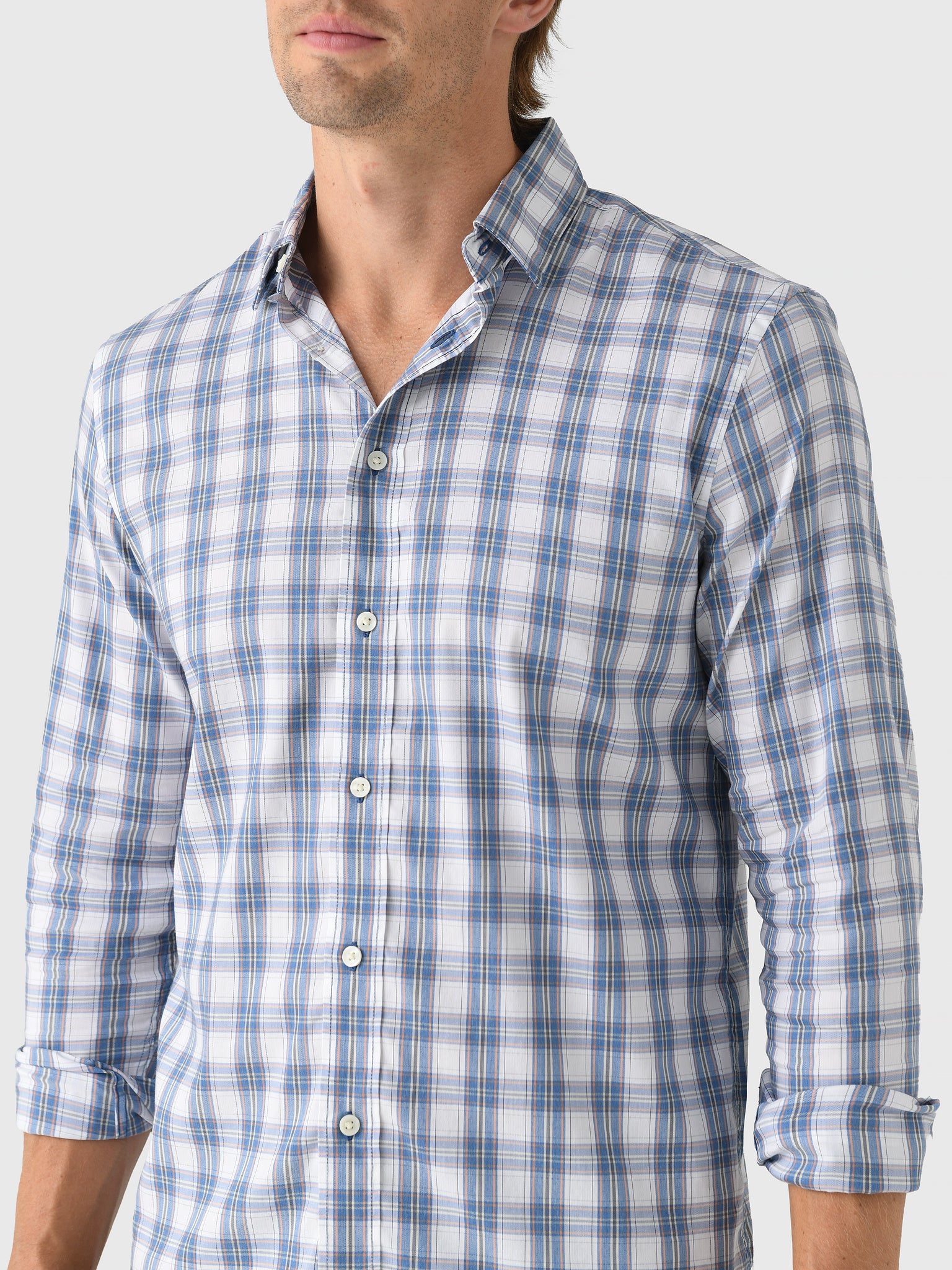 Faherty Brand Men's The Movement Shirt - Saint Bernard