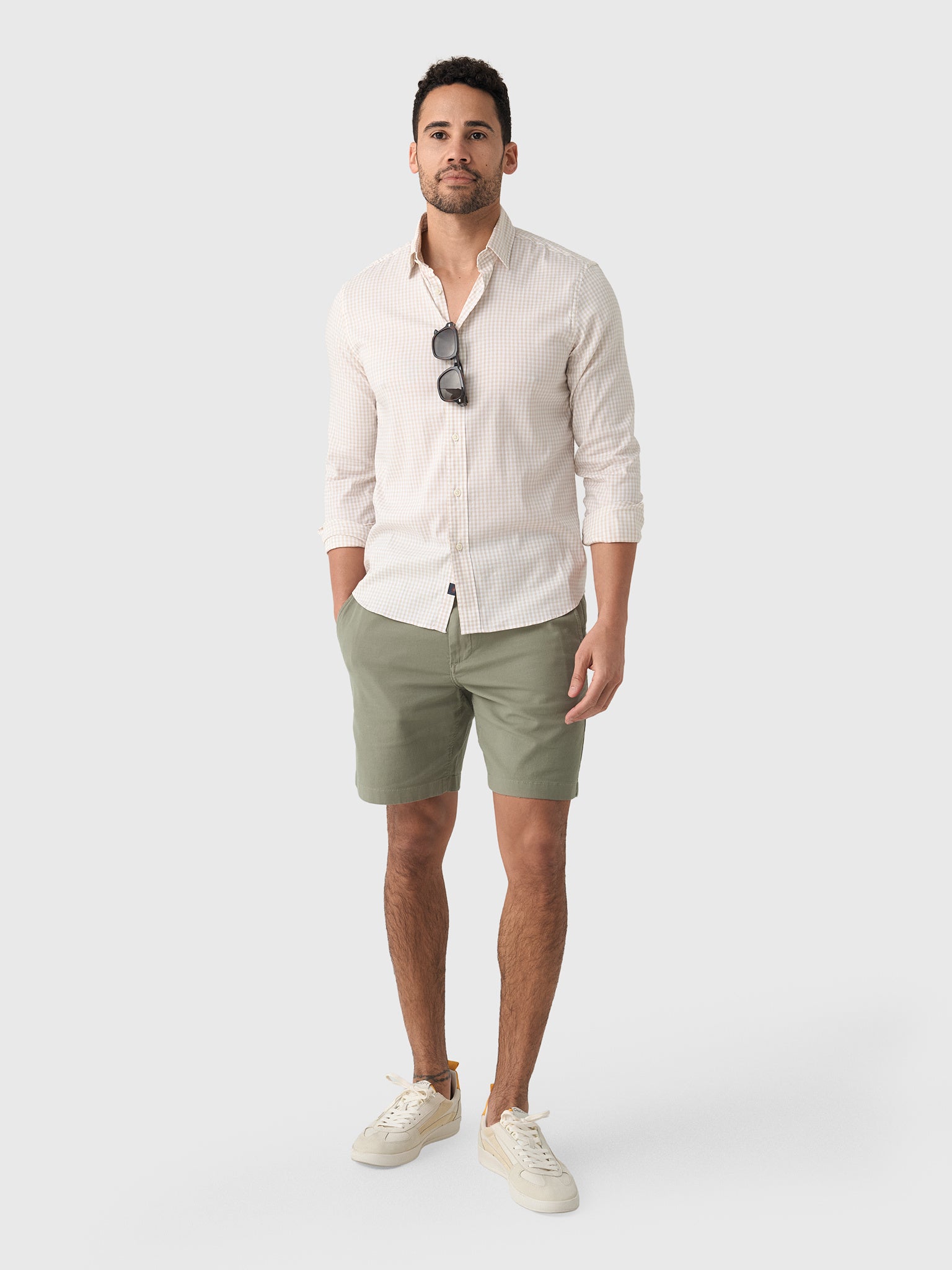 Faherty Brand Men's The Movement Shirt - Saint Bernard