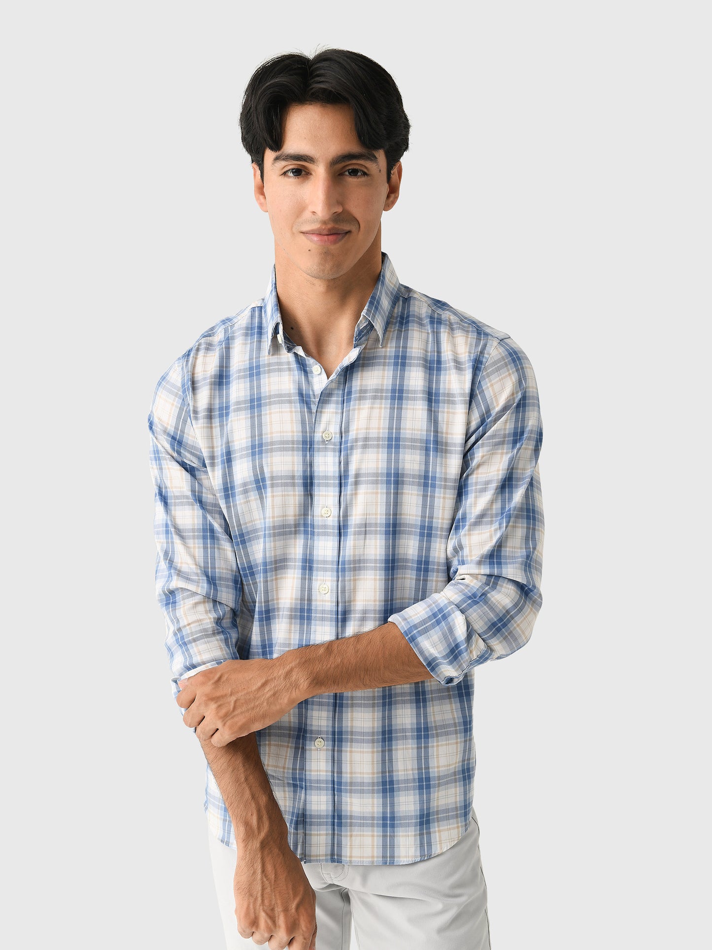 Faherty Brand Men's The Movement Shirt - Saint Bernard