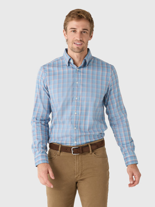 Faherty Brand Men's The Movement Shirt - Saint Bernard