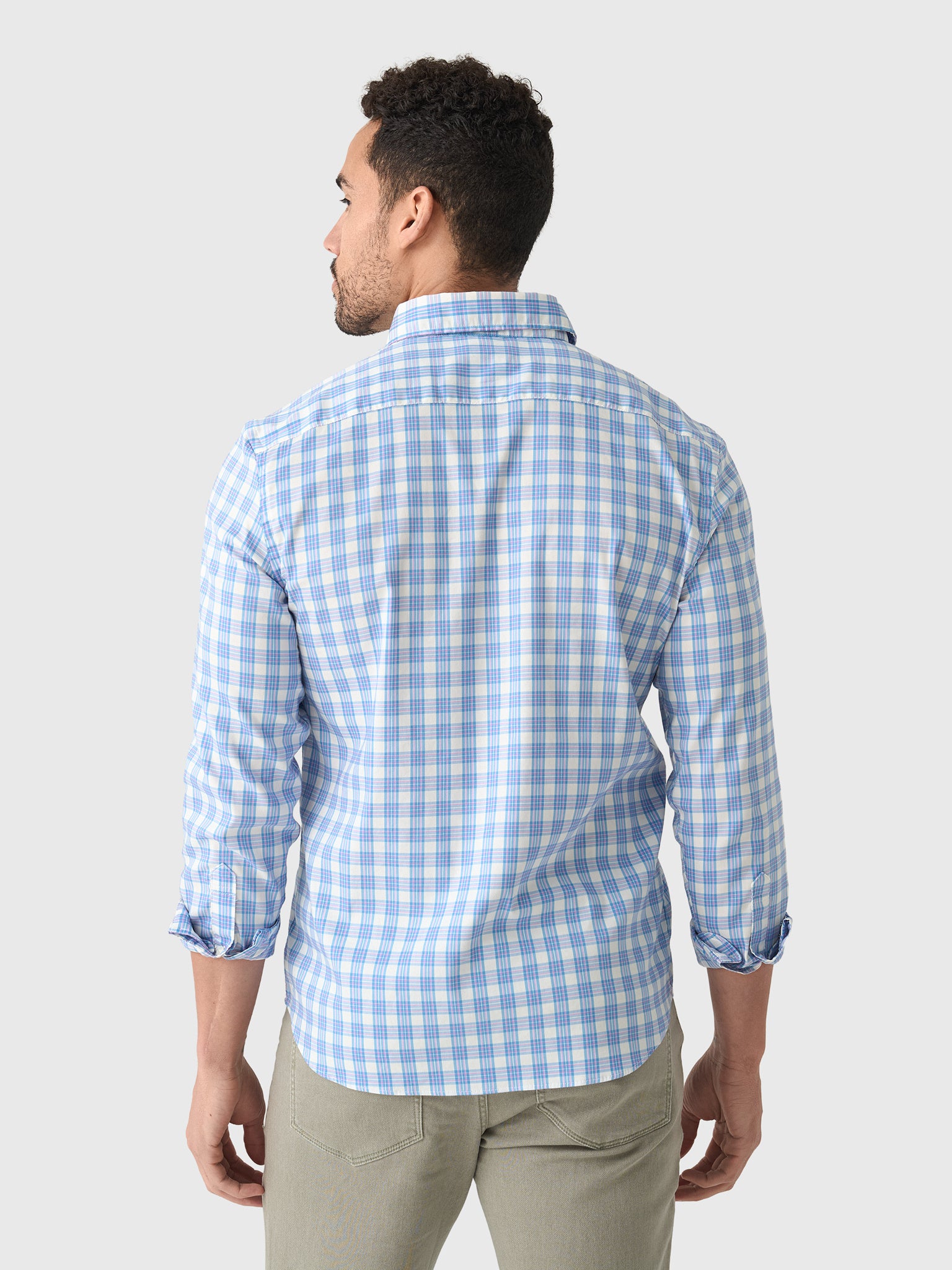 Faherty Brand Men's The Movement Shirt - Saint Bernard