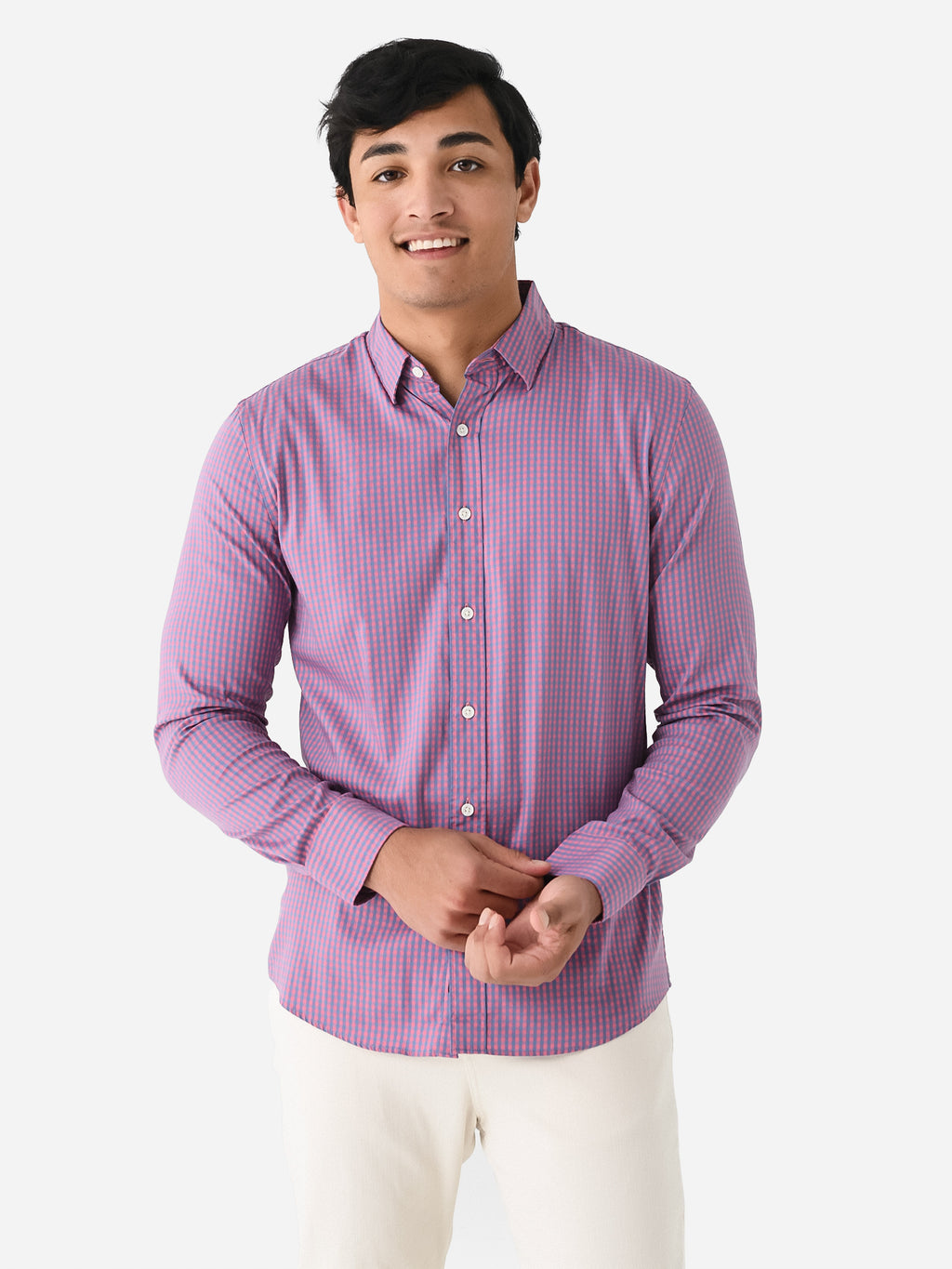 Faherty Brand Men's The Movement Shirt - Saint Bernard
