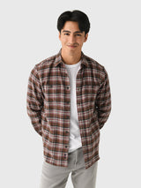 Faherty Brand Men's Nazare Flannel - Saint Bernard
