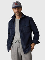 Faherty Brand Men's Stretch Terry Corduroy Workshirt
