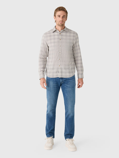 Faherty Brand Men's Timberline Brushed Twill Shirt - Saint Bernard