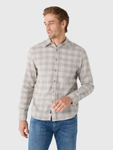 Faherty Brand Men's Timberline Brushed Twill Shirt - Saint Bernard