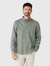 Faherty Brand Men's Patina Chambray Shirt - Saint Bernard